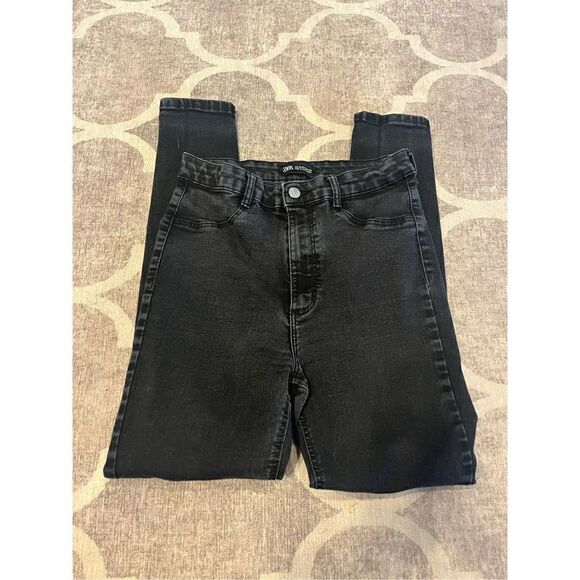 Zara black skinny jeans size 8 - Picture 1 of 7
